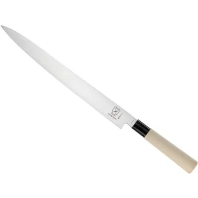 Image of Mercer Culinary Asian Collection Knives 12 inch Yanagi Sashimi Knife Wooden Handle