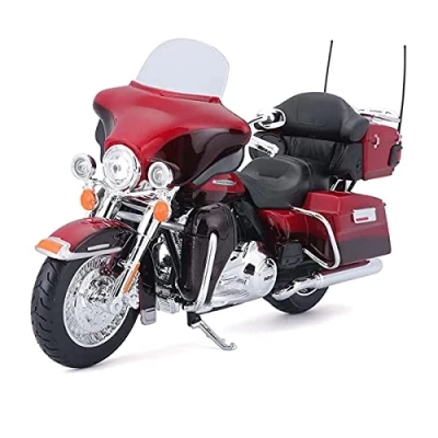 Image of Maisto 1:12 Scale FLHTK Electra Glide Ultra Liwithed &#039;13 Model Motorbike, Color Assorted