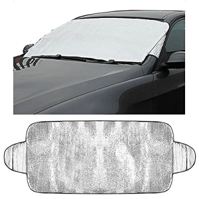 Image of Xtremeauto ALUMINUM WINDSCREEN FROST ICE SNOW PROTECTOR COVER CAR Altea,Cordoba,Exeo,Ibiza,Leon,Toledo