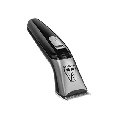 Image of Masterclip Cordless Horse Trimmers (Silver), Ultra Quiet; Professional Grooming Kit with Lightweight Trimmer. Rechargeable Showmate II for Trimming Horses and Ponies (Showmate Silver)