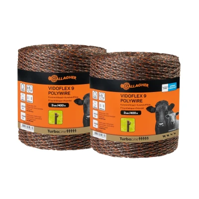 Image of Vidoflex 9 TurboLine Plus (terra, Duopack, 2x400 metres)