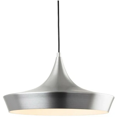 Image of Leo Dome Pendant Light Aluminium