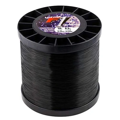 Image of Ultima E5084 F1 Super Strong Beach Casting Sea Fishing Line Black, 0.35 mm 18.0 lb