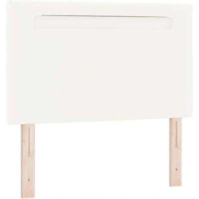 Image of vidaXL Headboard Plain Design Pure White 90 cm Faux Leather