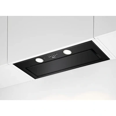 Image of AEG 80cm Canopy Cooker Hood Matt Black