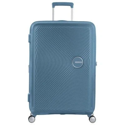 Image of American Tourist Suitcase Soundbox Colstblue 77 x 28 cm Weight 4.2 kg, Light, Light Blue, Stone 77x28