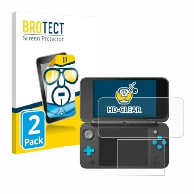 Image of brotect Screen Protector compatible with New Nintendo 2DS XL (2 Pack) HD Clear Protection Film