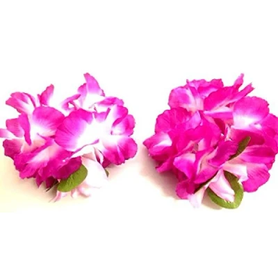 Image of Novelties Direct Superior Hawaiian Flower Anklet/Bracelet Pink