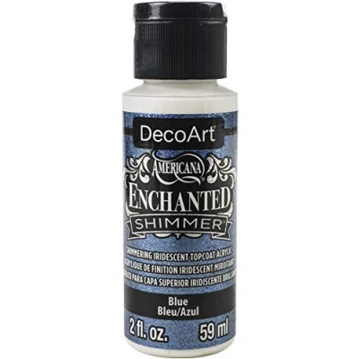 Image of DecoArt Acrylic Paint for Arts and Crafts, Blue, One Size