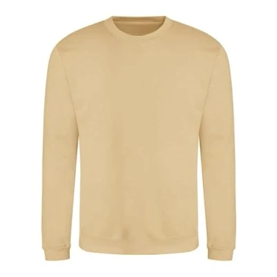 Image of AWDis Just Hoods Sweatshirt. Unisex Desert Sand S