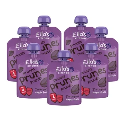 Image of Ella&#039;s Kitchen First Taste Prunes 70 g (Pack of 7)