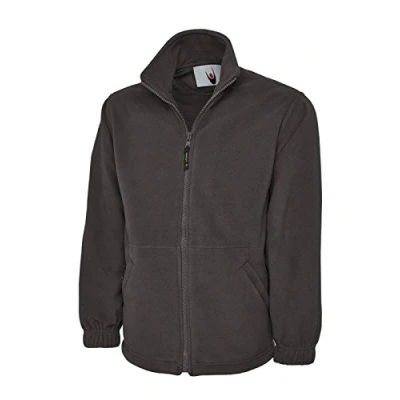 Image of Uneek UC604 Classic Full Zip Micro Fleece Jacket 300GSM Charcoal Xtra Small XS