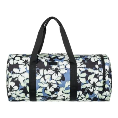 Image of Roxy Warm Notes Large Weekender Duffel Bag, Wild Wind Hibiscus Mirage, Bag