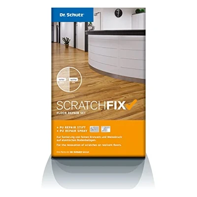 Image of Dr.Schutz Scratch Fix PU Repair Set for Vinyl Floor Coverings, PVC and Linoleum Removal Kit