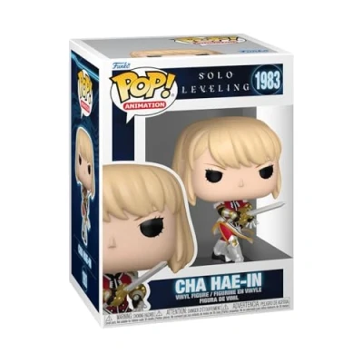 Image of Funko Pop! Animation: Solo Leveling Cha Hae In Collectable Vinyl Figure Gift Idea Official Merchandise Toys for Kids &amp; Adults Anime Fans Model Collectors and Display