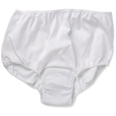 Image of P&amp;S Healthcare X Large White Ladies Cotton Comfy Incontinence Brief