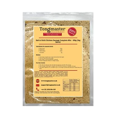 Image of Salt &amp; Chilli Chicken Sausage Complete Mix 100g (1kg Batch)