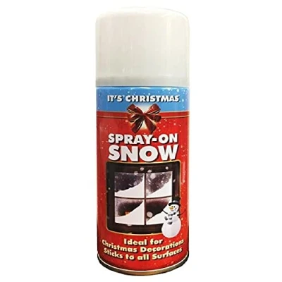 Image of 2x Spray Paint Aerosol Primer Matt Gloss Metallic Chalk Glitter Wood Metal Plastic (Snow)