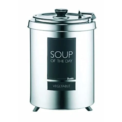 Image of Dualit 71500 Catering Soup Kettle, 6 Litre, Silver