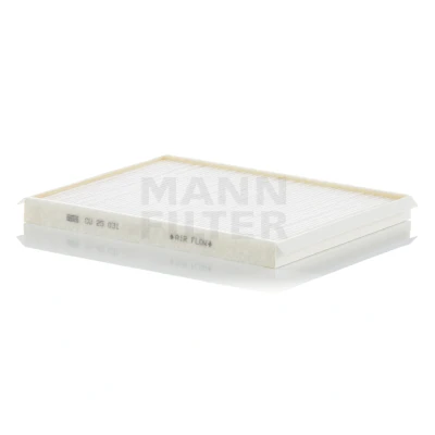 Image of 2328350000, A2328350000 Pollen Filter MANN CU 25 031 Particulate 246mm 189mm 20mm