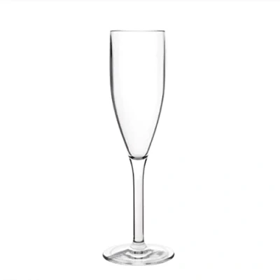 Image of Olympia Kristallon Polycarbonate Champagne Flute 210ml 7oz (Box 12)