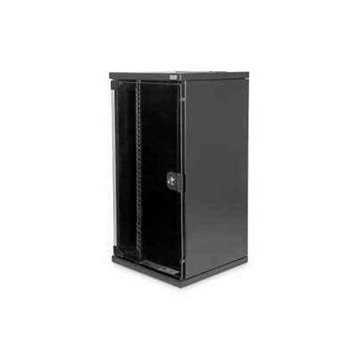 Image of DIGITUS Network cabinet 10&quot; 12U wall mounting 592x312x300mm max. load 30kg usable depth 250mm black, DN 10 B