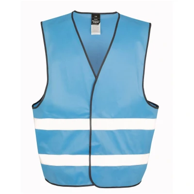 Image of Result Safeguard Enhance Visibility Vest, Sky Blue, S/M. R200XEV