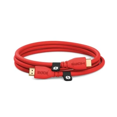 Image of RØDE HDMI 1.5 Premium High Speed Cable with Ethernet (1.5m/5ft, Red)