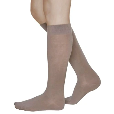 Image of vitsocks Women&#039;s MERINO Wool (80%) Long Leg Knee High Winter Socks, Warm Breathable, beige, 6 8