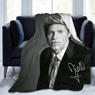 Image of YINGD Niall Singer Horan Flannel Blanket Bedding Fleece Soft Thow Blankets Air Conditioning For Sofa Couch Living Room
