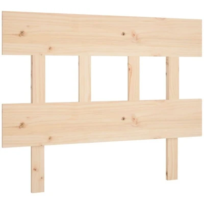 Image of vidaXL Bed Headboard 93.5x3x81 cm Solid Wood Pine