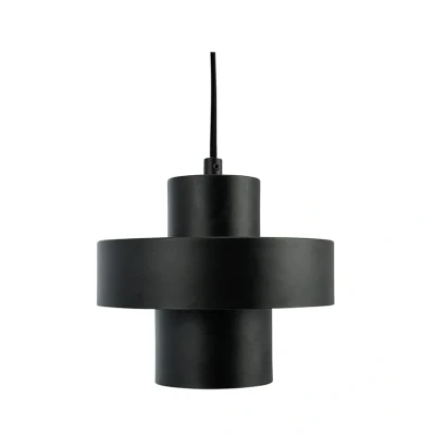 Image of Dyberg Larsen hanging light Stoke, black, Ø 20 cm, metal