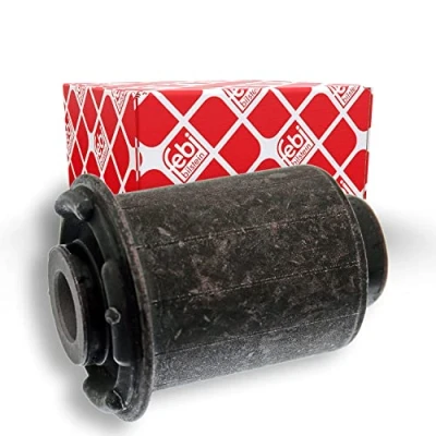 Image of 545502P000, 545512B000 Arm Bushes FEBI BILSTEIN 41511 Front Axle Left, Lower, Rear, Right Rubber Metal Mount HYUNDAI: SANTA FE 2