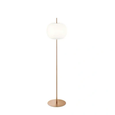 Image of Kundalini Kushi XL floor lamp, copper