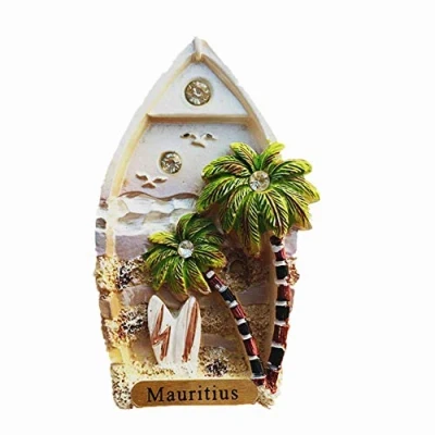 Image of 3D Mauritius Fridge Magnet Souvenir Gift Refrigerator Decor Magnetic Sticker Collection