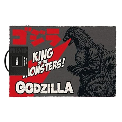 Image of Pyramid International Godzilla Door Mat, Coir Doormat Indoor and Outdoor, (King of the Monsters Design) Outside Inside Mat 40cm x 60cm Official Merchandise