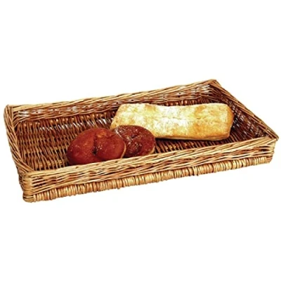 Image of Olympia Wicker Counter Display Basket 75x500x250mm