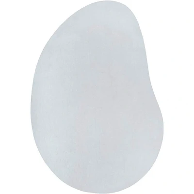 Image of vidaXL Area Rug Grey 100x200 cm Polyester Non Slip