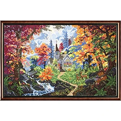 Image of Janlynn Design Works Counted Cross Stitch Kit 10.5&quot;X16&quot; Chapel of Hope (14 Count)