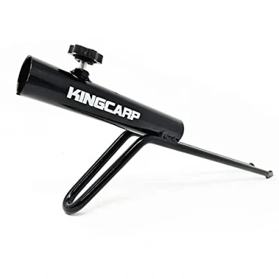 Image of KingCarp Anodized Brolly Spike 23 millimetre Diameter Capacity/Compact Light Strong Corrosion Resistant Steel/Anti Twist Ground Prongs &amp; Foot Bar for Fishing Garden Camping Umbrella [25 3940]
