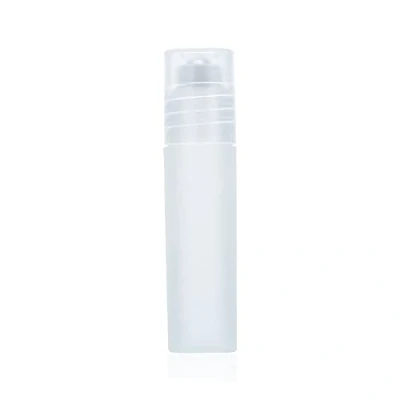 Image of 5PCS Essential Oil Roller Bottles, Empty Clear Plastic Reusable Waterproof Travel Containers, Refillable Container Suitable For Cosmetic Shampoos