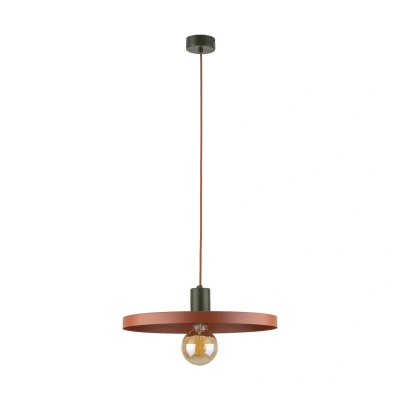 Image of Sila 40cm Dome Pendant Ceiling Light Ceglasty 1xE27