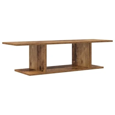 Image of vidaXL TV Cabinet with Shelf Brown 103 x 30 26.5 cm Engineered wood