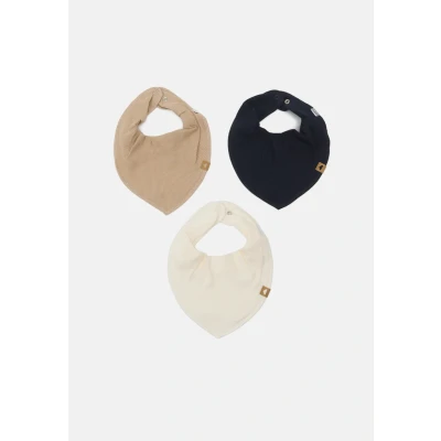 Image of Name it Nbnyvetti Scarf Bib Unisex 3 PACK for kids, Size: One Size, Dark sapphire