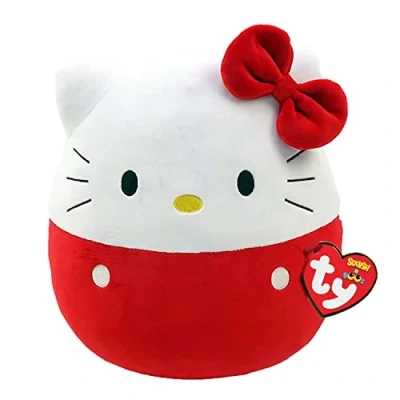 Image of TY 39231 Hello Kitty Plush Toy, 10 Inches