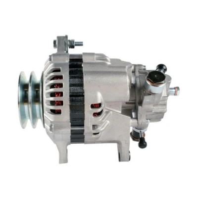 Image of 2310022J10 Generator HELLA 8EL 012 426 411 14V 70A incl. vacuum pump 86mm