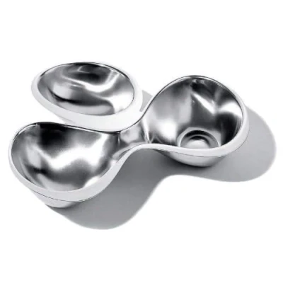 Image of Alessi Babyboop 2 Part Dish by Ron Arad