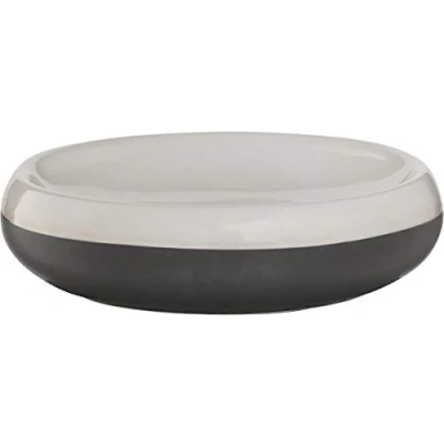 Image of Sealskin Sphere Dish, Porcelain, Dark Grey, 12 x 3 cm