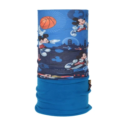 Image of Buff Childrens Unisex Multifunctional tubular with fleece lining Mickey 44700 for children Blue One Size