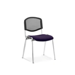Image of ISO Chrome Frame Mesh Back Bespoke Colour Tansy Purple
